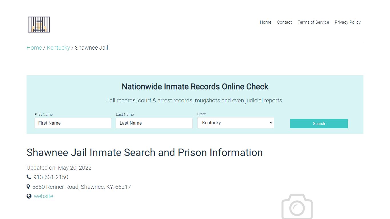 Shawnee Jail Inmate Search, Visitation, Phone no ...